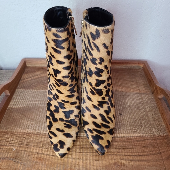 NWT Sam Edelman Leopard Print Heels - Picture 3 of 8